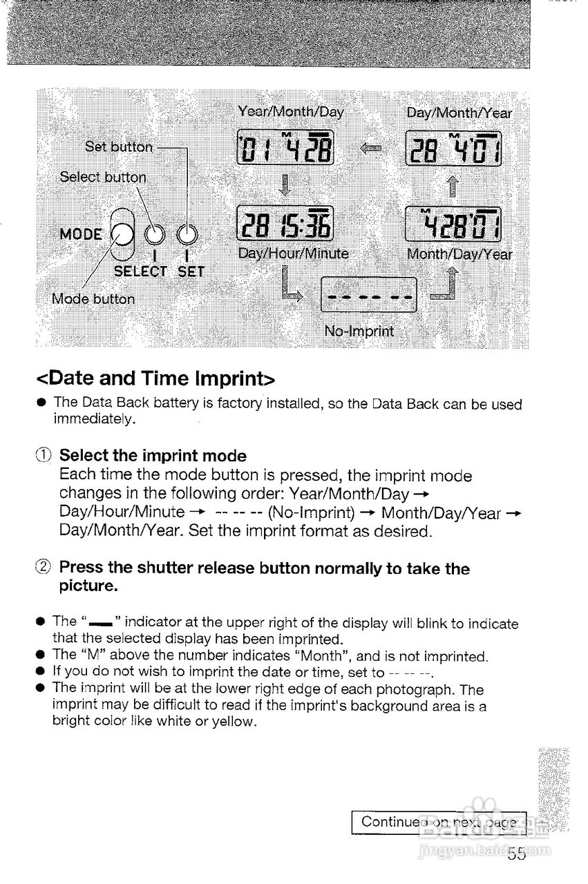 CONTAX T3数码相机说明书:[6]