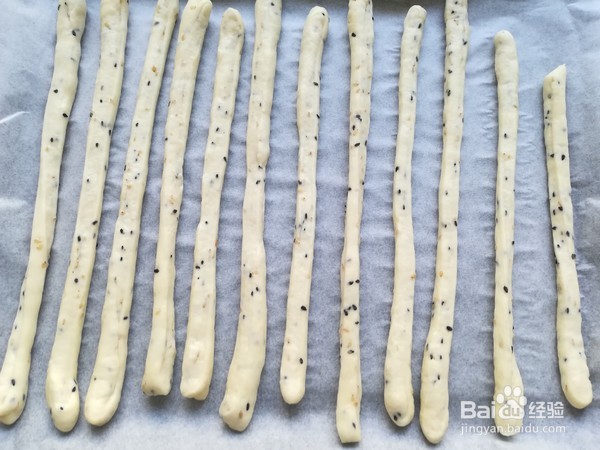 芝麻面包棒的做法