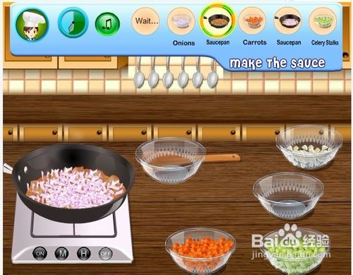 意大利肉酱面小游戏怎么玩?