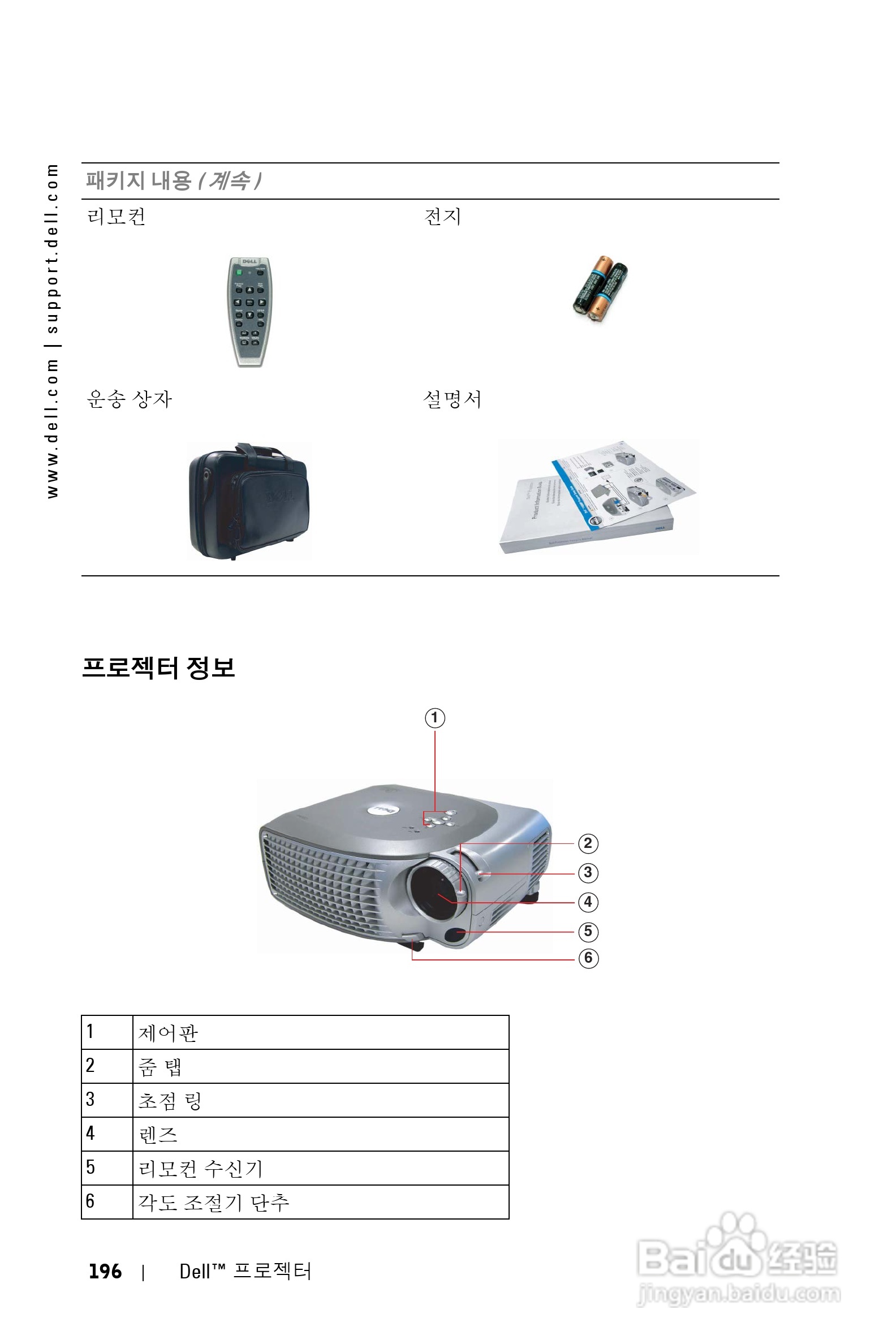 DELL Dell 1200MP Projector投影机说明书:[20]
