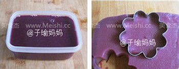 蜂蜜桂花紫薯冻的做法