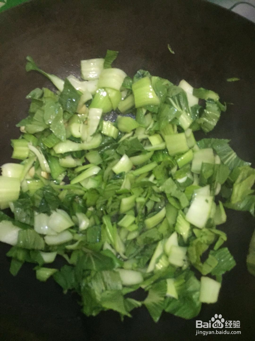 蒜香小青菜的做法