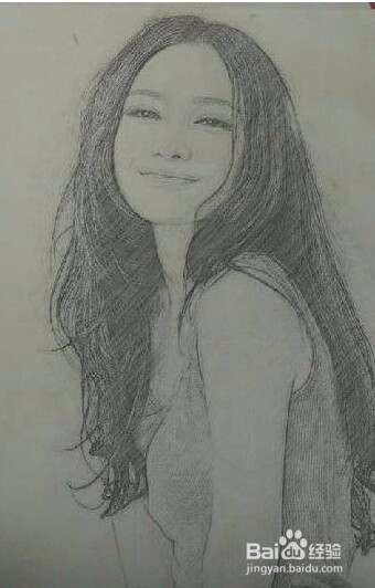怎样把人物生活照转为逼真的素描效果