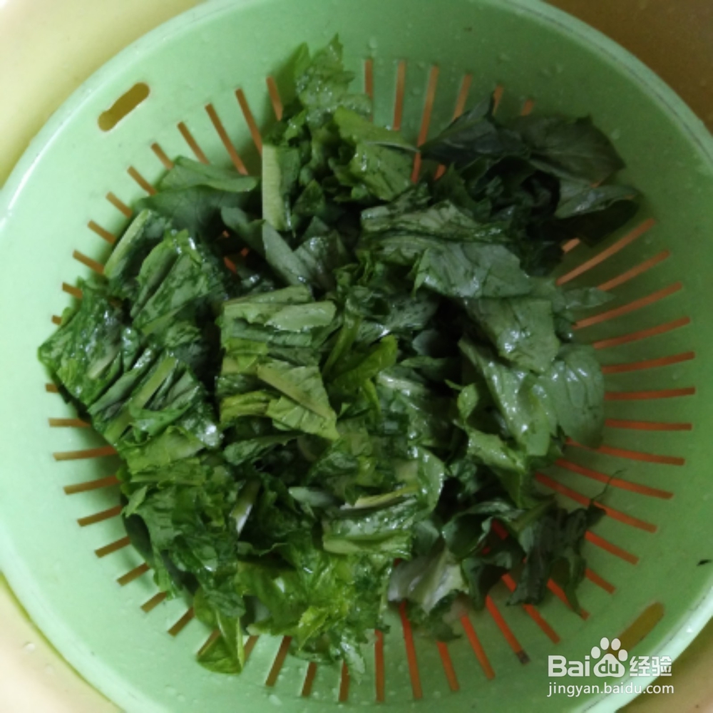 白麦菜的简单做法