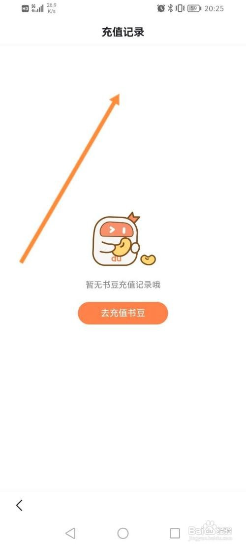 百度极速版小说咋么查看充值记录