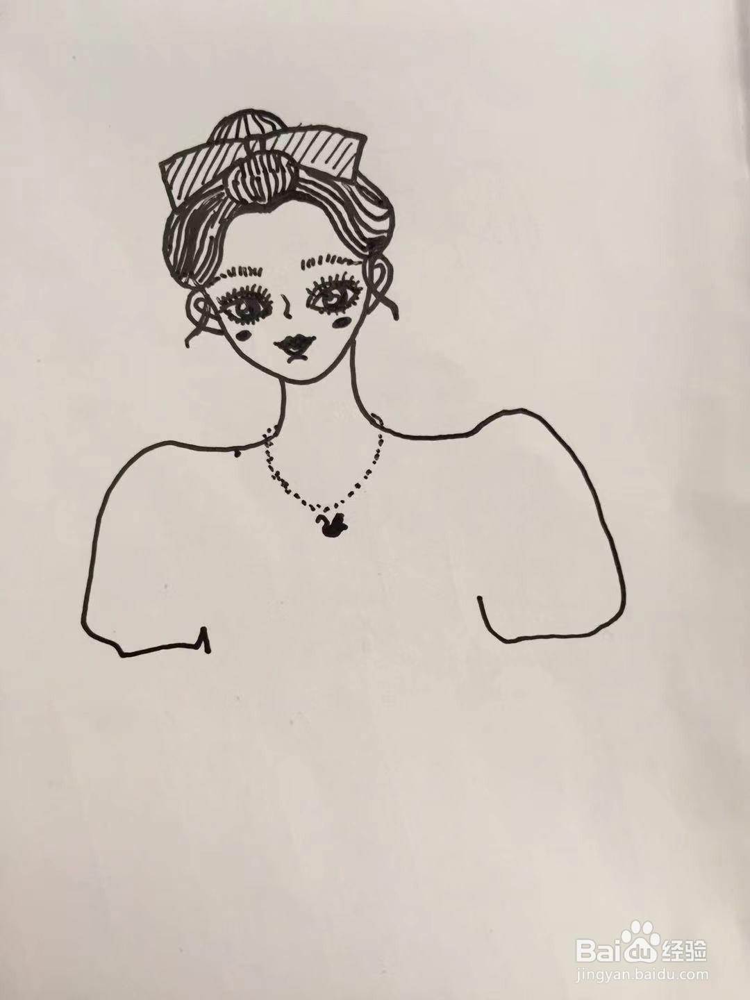 插画教程之金融学硕士爱莎