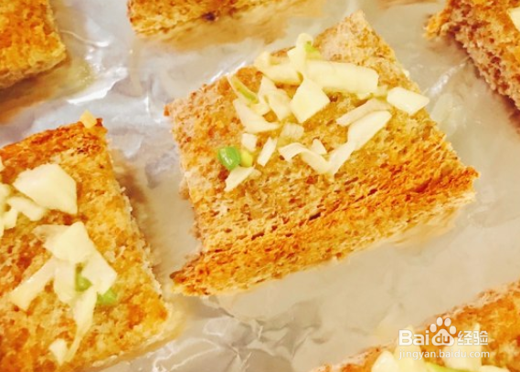 蒜香面包片·简单易学的超好吃早餐料理