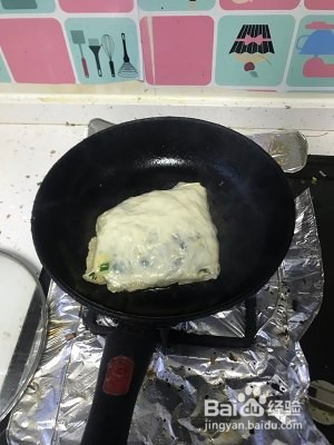 食补养生韭菜盒子(手抓饼)