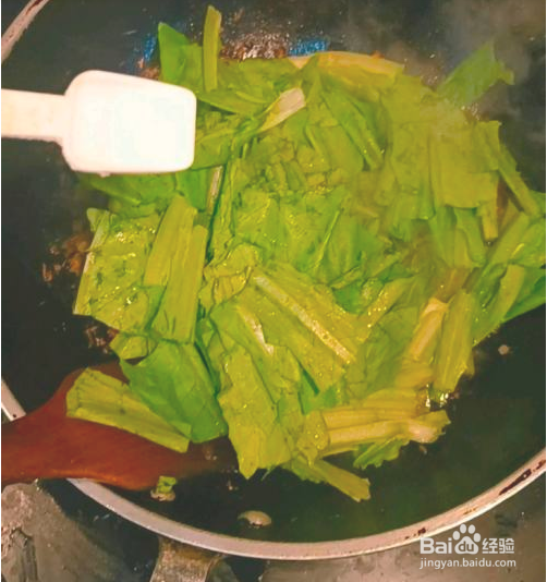 家常菜：鲮鱼油麦菜