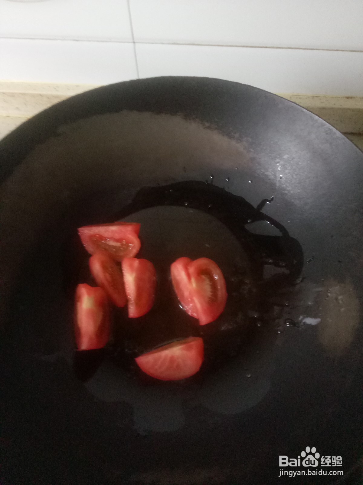 西红柿豆腐蛋花汤
