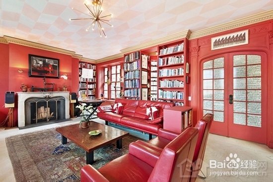 博物馆式的特色家 多彩色调展现伦敦风情