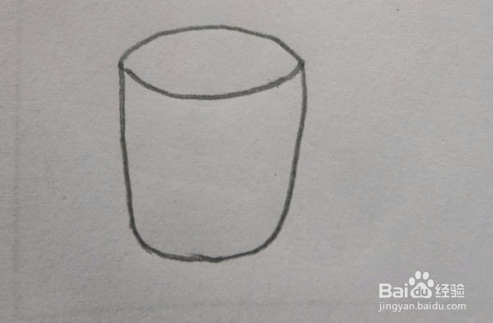 儿童简笔画杯子画法五