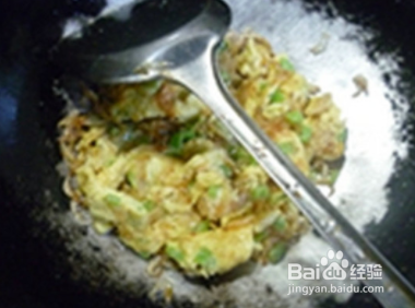 虾皮炒椒蛋如何制作