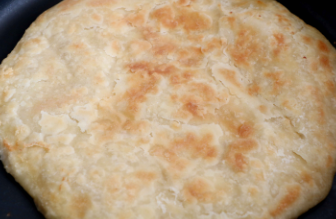 酥脆葱油千层饼