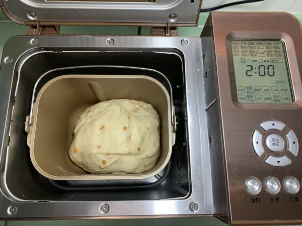 汤种法糖渍橙皮面包