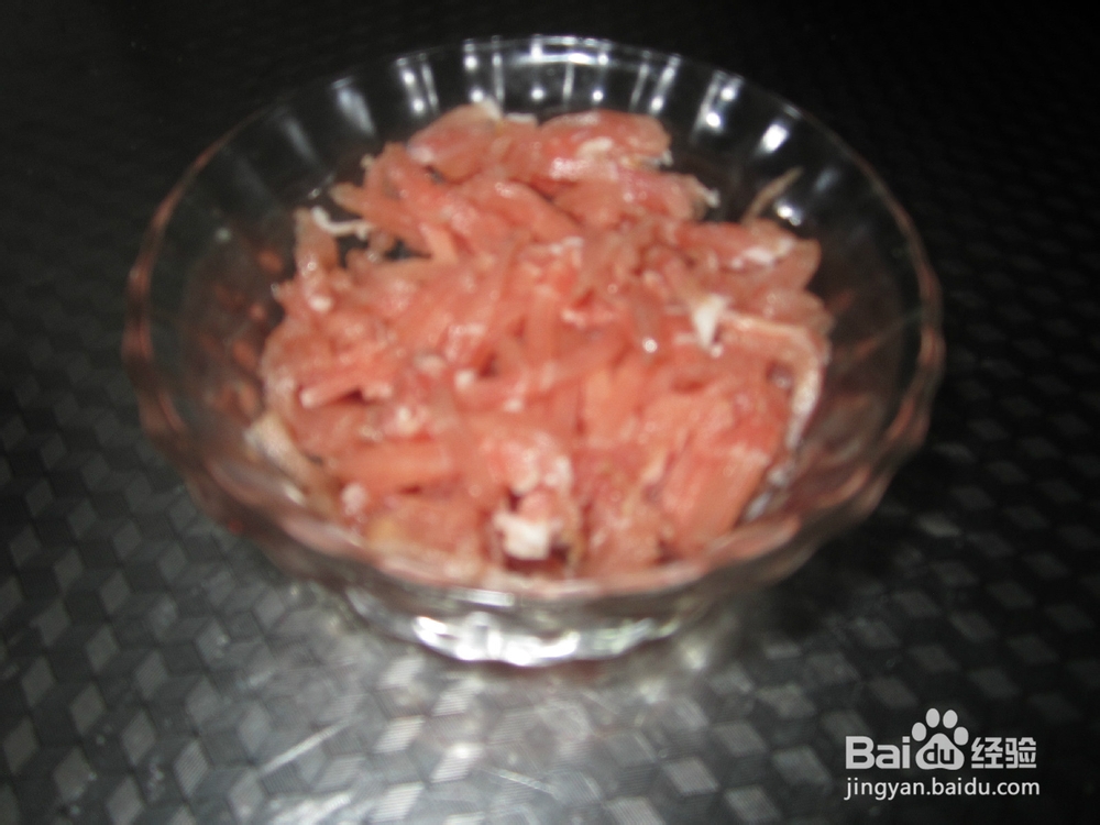 蒙阴干煸辣肉丝的炒法