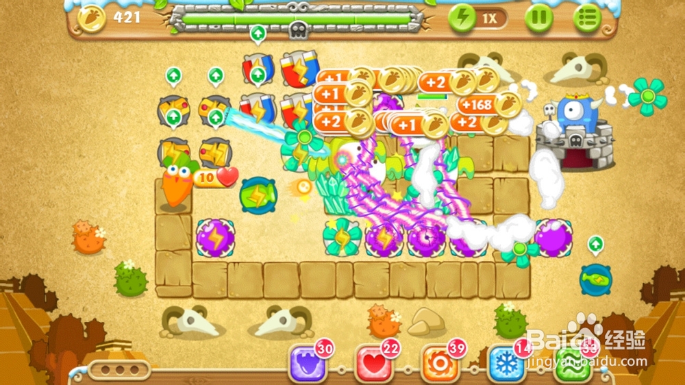 保卫萝卜2 79关金萝卜+水晶萝卜钻石任务