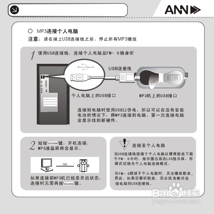 ANN FM-60播放器用户手册:[2]