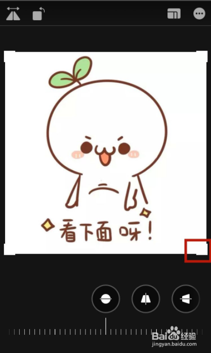 苹果手机如何裁剪图片不需要部分