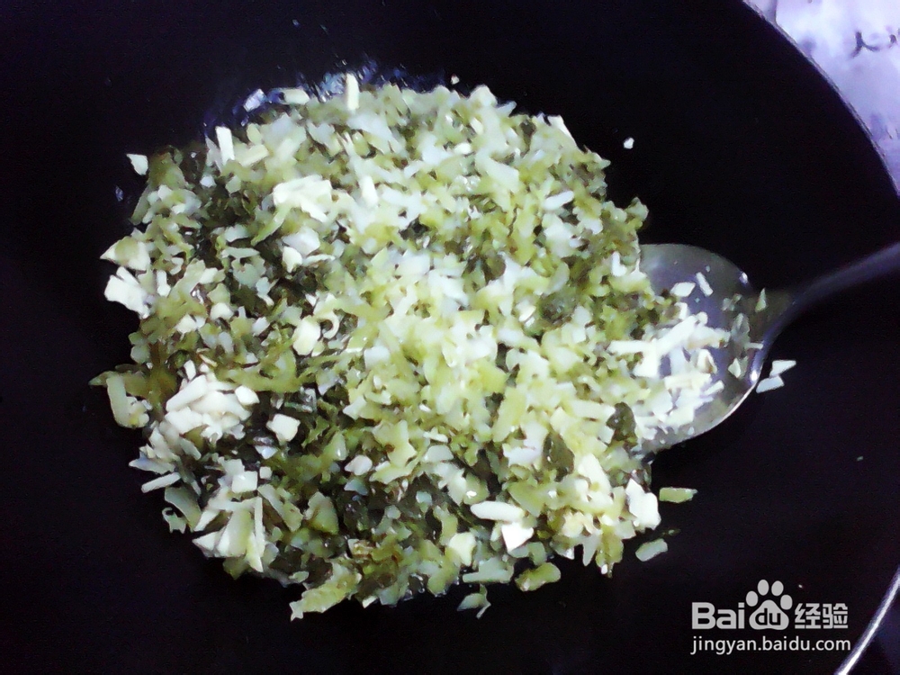 酸菜炒冬笋做法