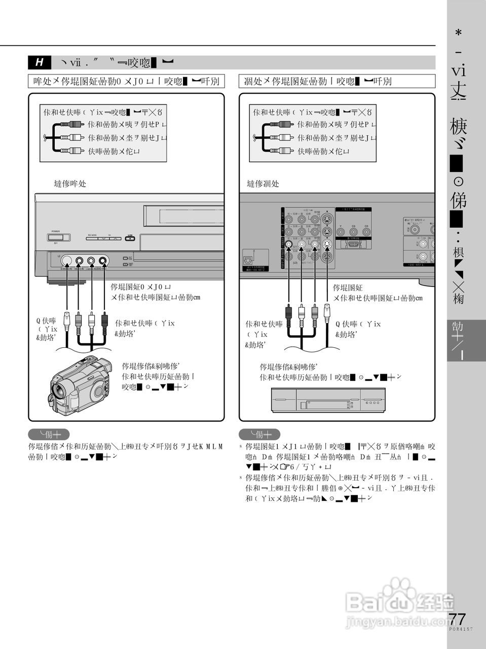 HITACHI DV-RX3000摄像机说明书:[8]