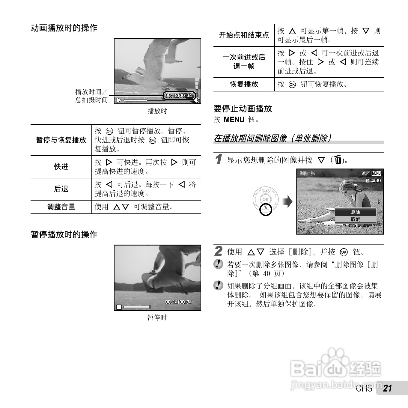 奥林巴斯D-750数码相机使用说明书:[3]