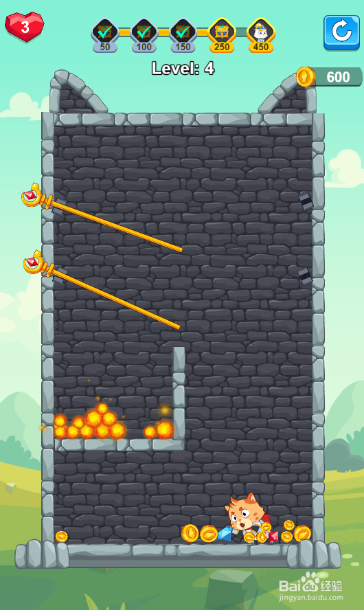 Cat Force的Level:4如何通过?