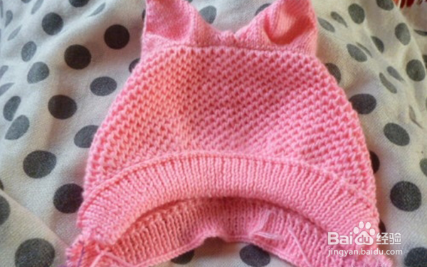 兔子帽子的编织方法