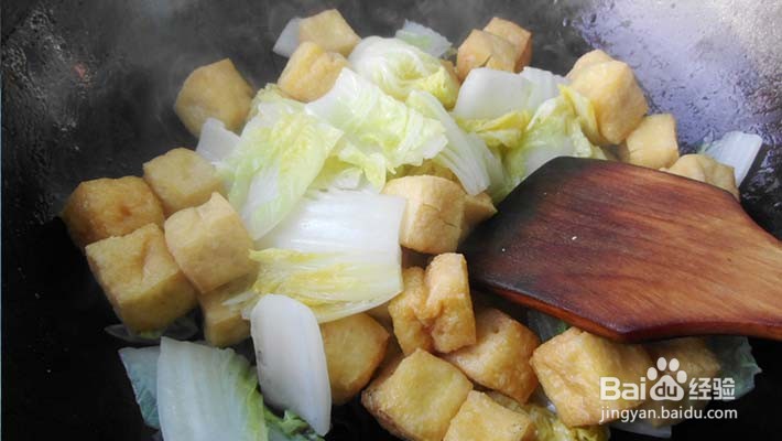 油豆腐炖白菜怎么做