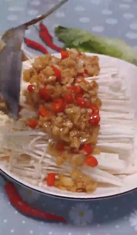 怎样做香辣金针菇