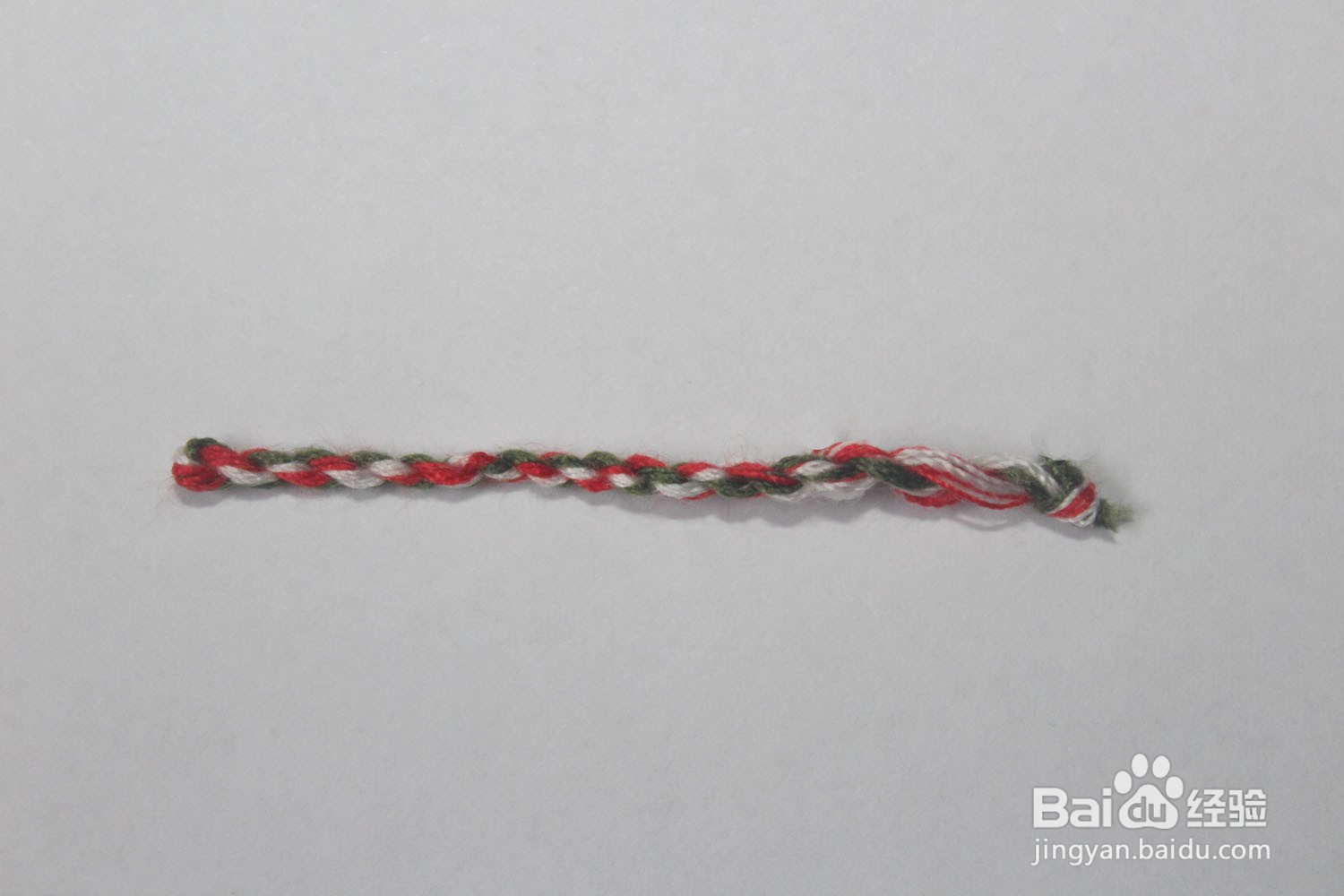 怎样用彩色线制作戒指