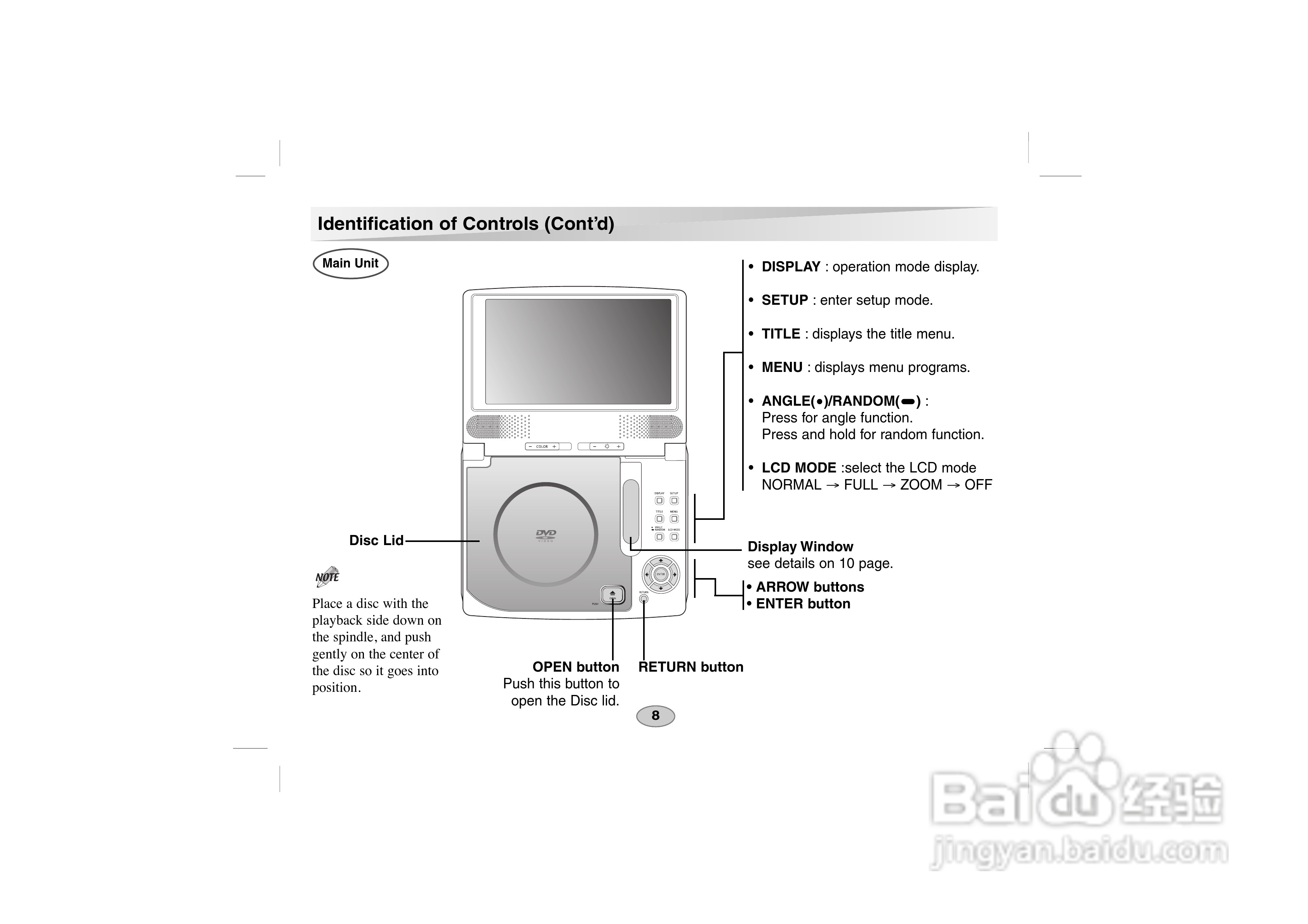 LG DVD DS-P50使用说明书:[7]
