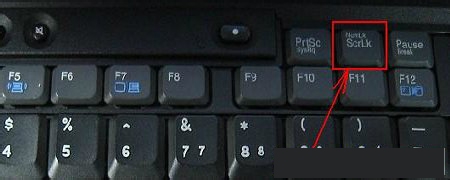 笔记本键盘字母变数字解决办法