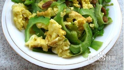 苦瓜炒鸡蛋的详细做法是什么