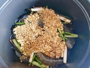 保健养生蒜香花椒虾(铸铁锅)