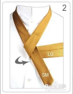 男士领带打法教程