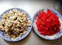 西红柿茄子拌面