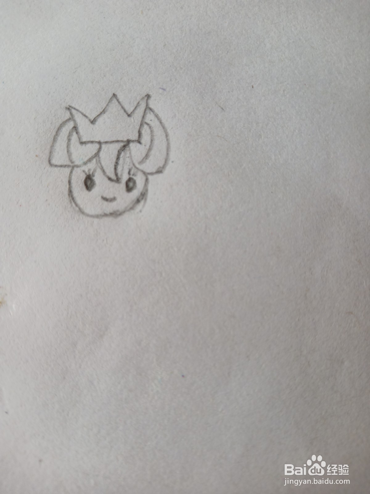 艾莎公主简笔画