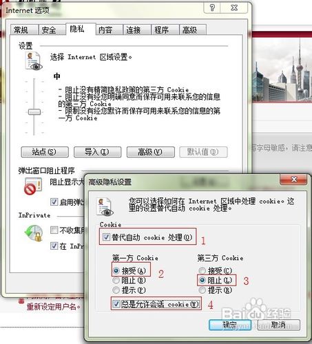 Internet Explorer 8的安全设置
