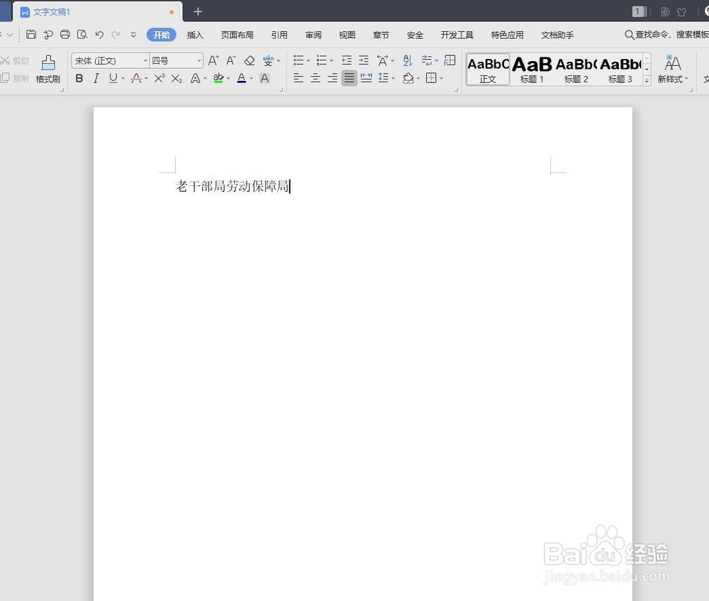在WPS文字中如何做到双行合一？