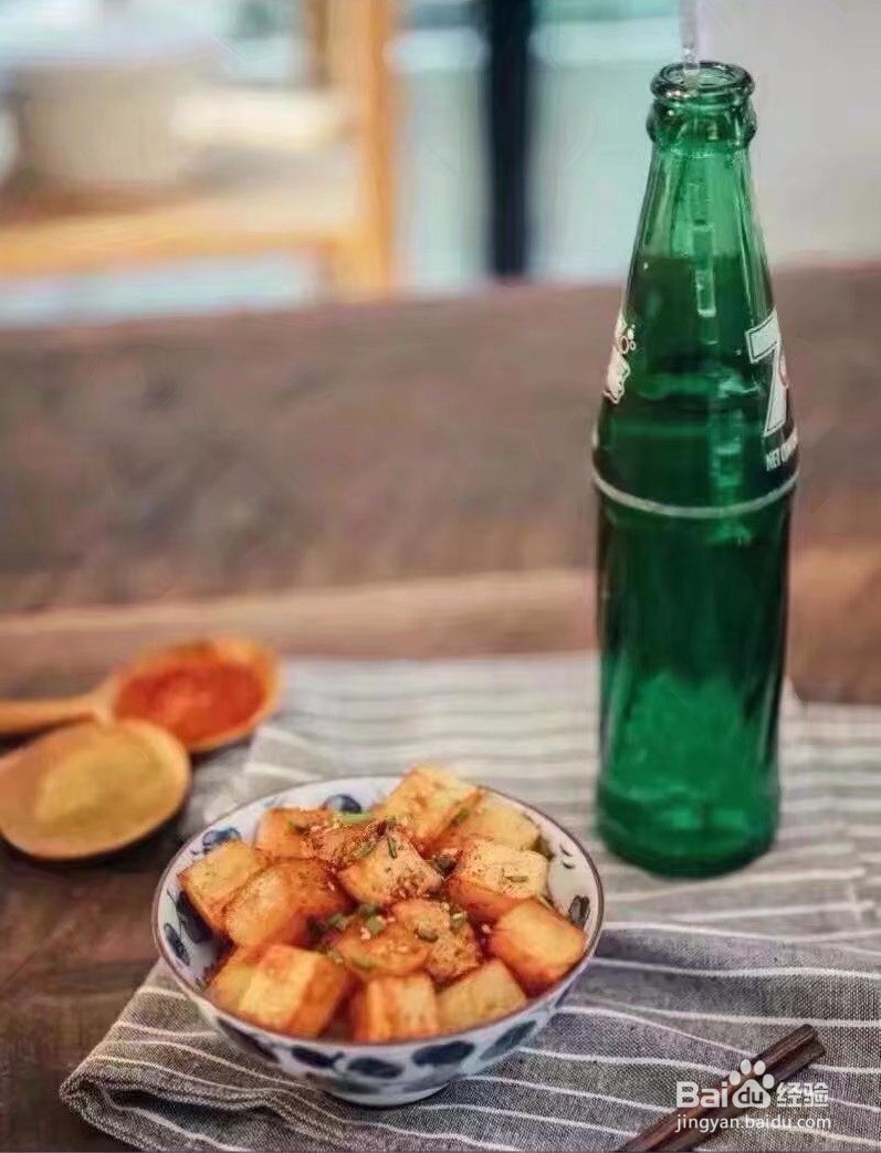 风味美食炸土豆