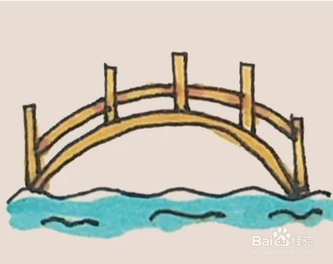 怎么画小桥好看