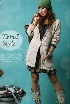 都市个性女郎秋冬时尚搭配