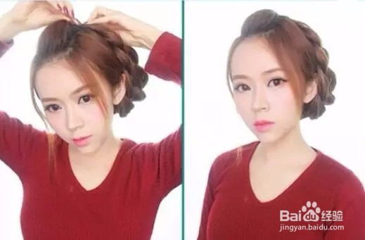 教你编四股辫，让发型多点新意！