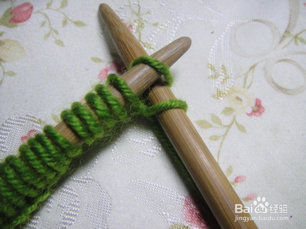 围巾织法——太阳花详细图解