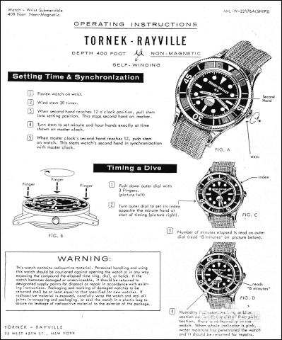 机械潜水表的先驱者五十噚传奇的开始