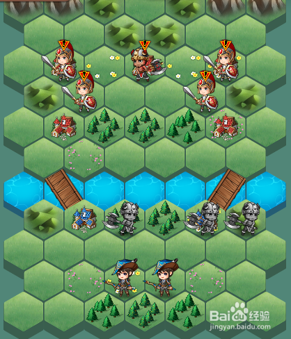 (legion war)军团战棋 人族 第三关 攻略