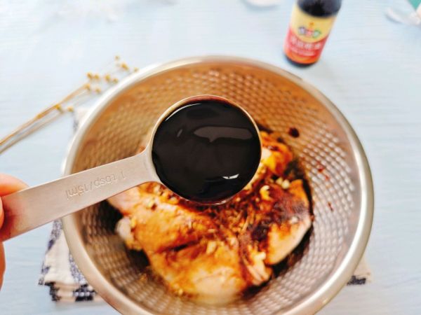 香辣孜然烤鸡腿