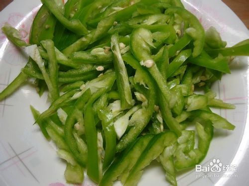 青椒炒豆芽