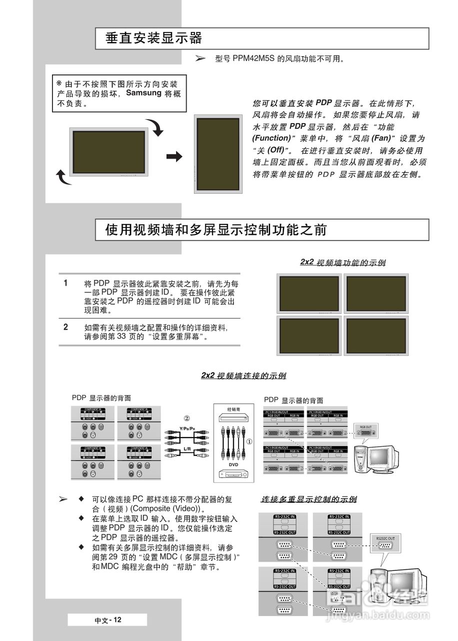 三星PPM50M5HB液晶显示器使用说明书:[2]
